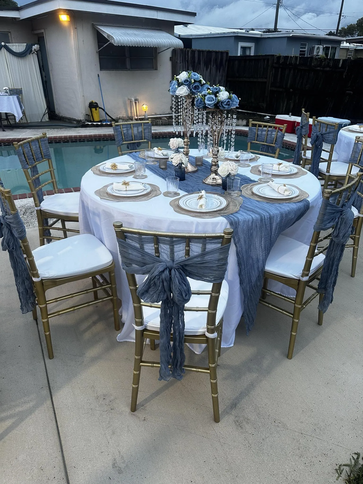 Event setup by Annabelle Party Rentals