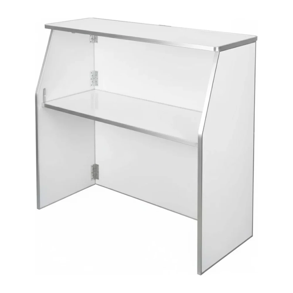 Folding portable bar — 72&Prime;