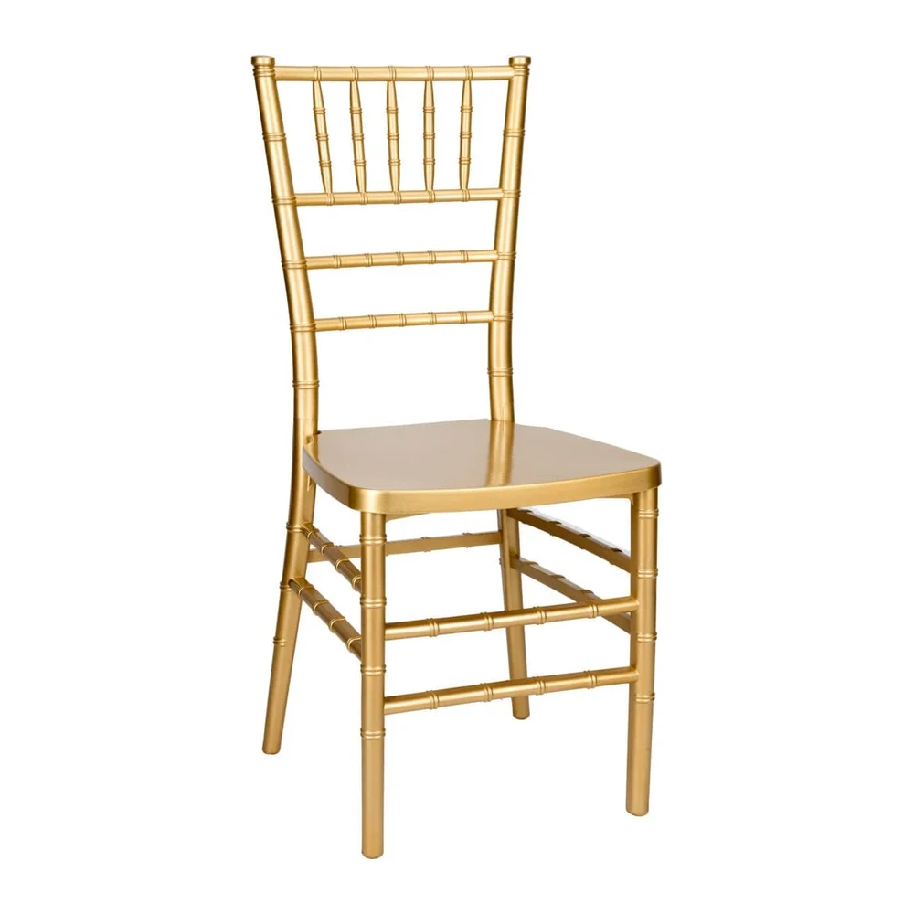 Gold Chiavari ballroom chair