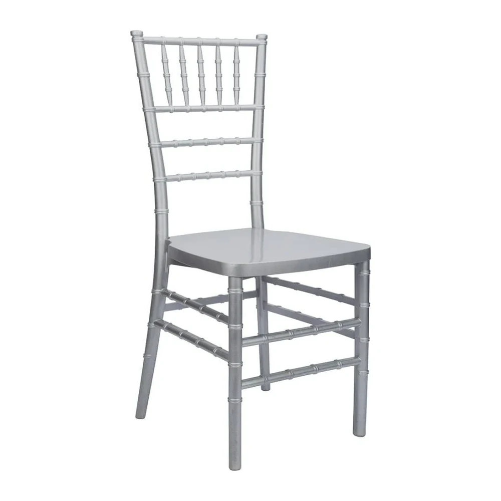 Chiavari chair — silver