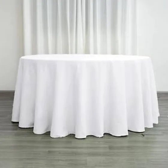 Round linen — 120&Prime;