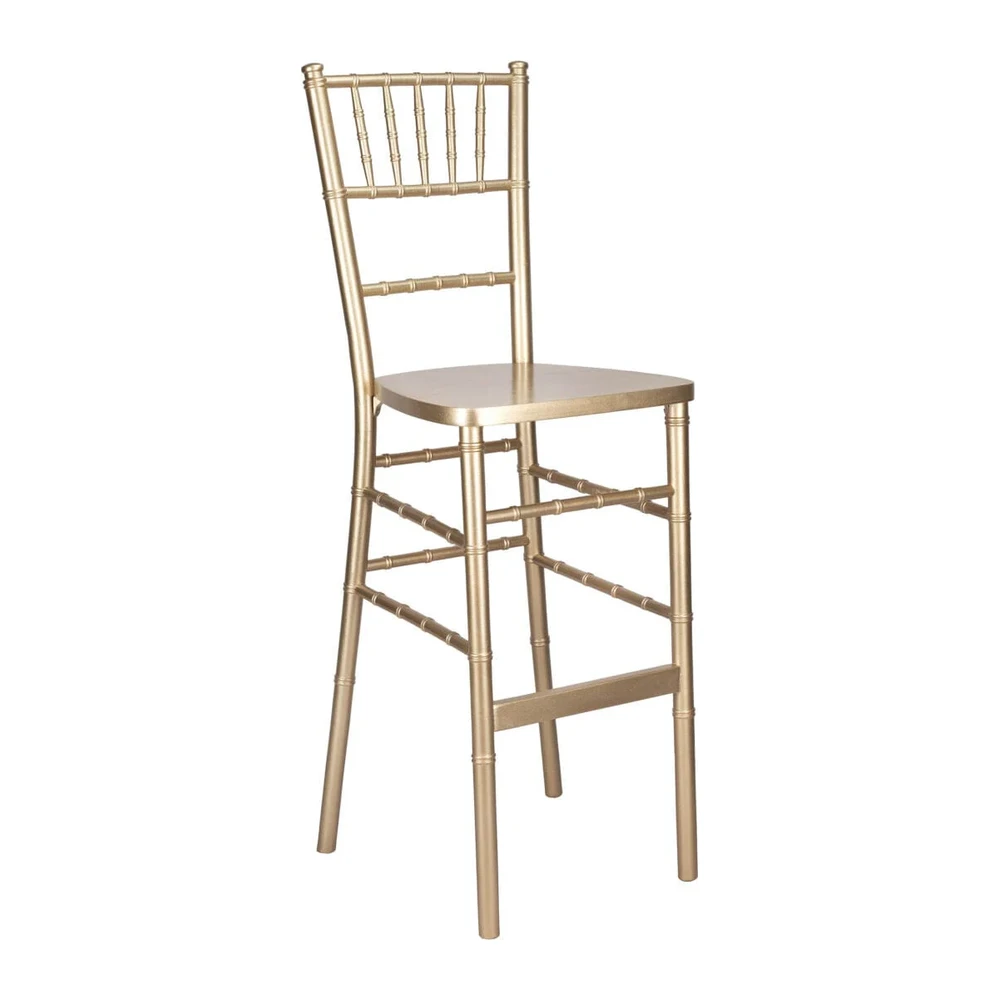 Gold Chiavari bar stool